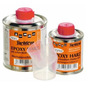 Polyester resin with hardener 500g