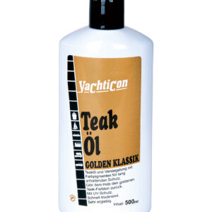 TEAK OIL GOLDEN CLASSIC Klasikinės auksinės spalvos aliejus tiku